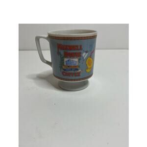 Vintage MAXWELL HOUSE porcelain coffee cup footed mug‎ pedestal No cracks